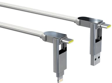 Rolling Square InCharge XL multiportkabel (hvit)