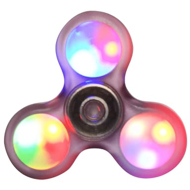 LED fidget spinner (rød)