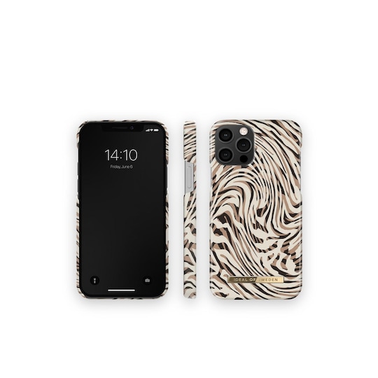 Fashion Case iPhone 12/12P Hypnotic Zebra