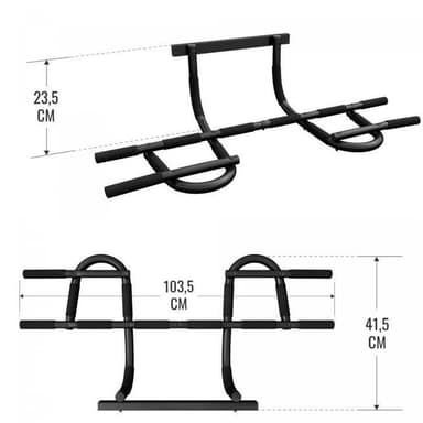 Gorilla Sports Pull-up bar - Chin bar Multi - Dør