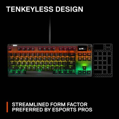 SteelSeries Apex Pro TKL tenkeyless gamingtastatur