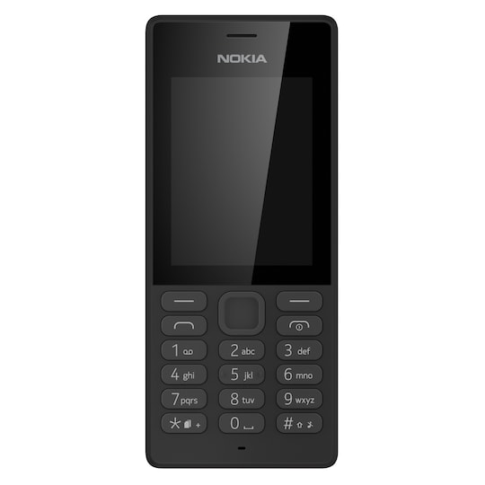 Nokia 150 mobiltelefon (sort)