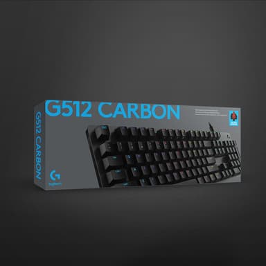 Logitech G512 gamingtastatur (GX Red-brytere)