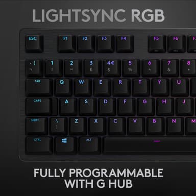 Logitech G512 gamingtastatur (GX Red-brytere)