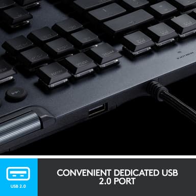 Logitech G815 gamingtastatur (GL Tactile-brytere)