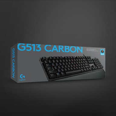 Logitech G513 spilltastatur (Romer-G lineære taster)