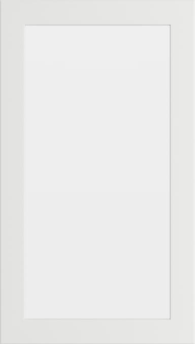 Epoq Trend Classic White skapdør i glass til kjøkken 40x70 cm (klas. hvit)