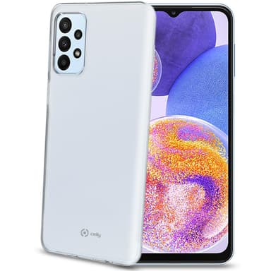 Celly Gelskin TPU-deksel Galaxy A23 Gjennomsiktig