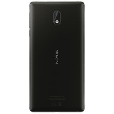 Nokia 3 smarttelefon (sort)