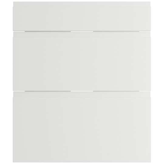 Epoq Integra White 3-delt oppvaskfront til kjøkken 60x70