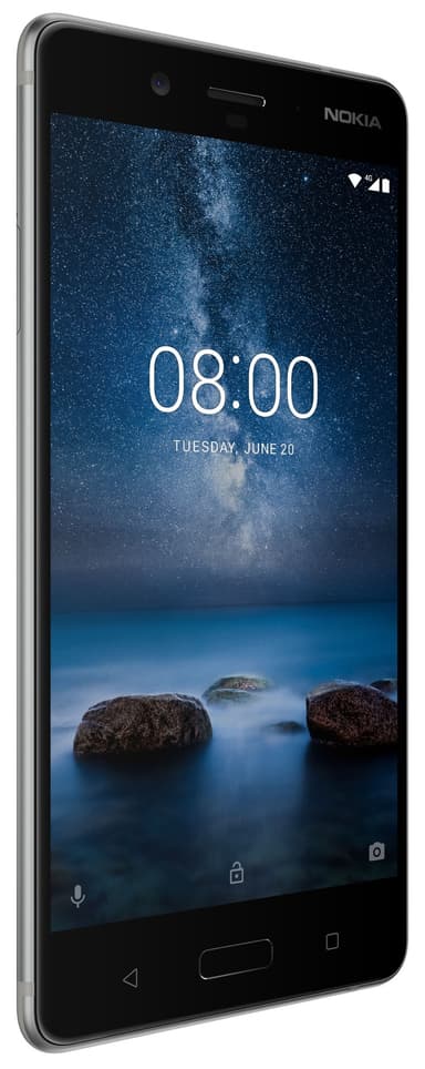 Nokia 8 smarttelefon (stål)