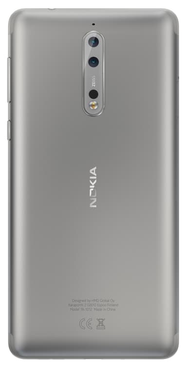 Nokia 8 smarttelefon (stål)