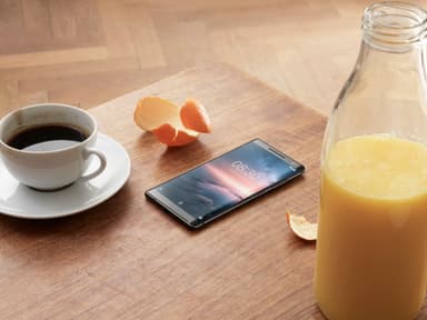 Nokia 8 Sirocco smarttelefon (sort)