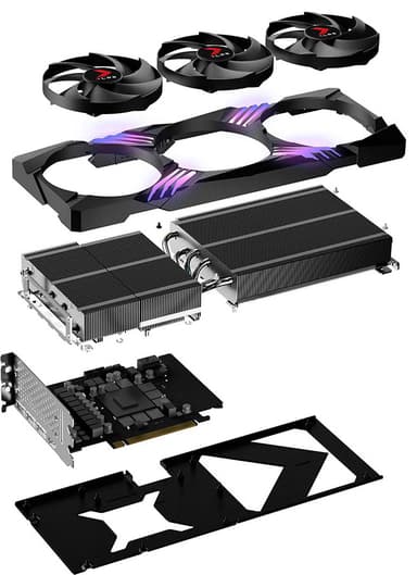 PNY GeForce RTX 4070 Ti 12GB XLR8 Gaming OC grafikkort