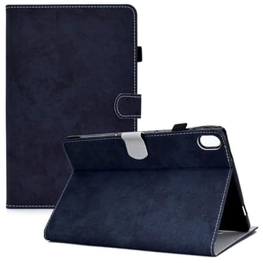 For iPad 10.9 2022 Sammenleggbar Veske Kortholder - Mørkeblå