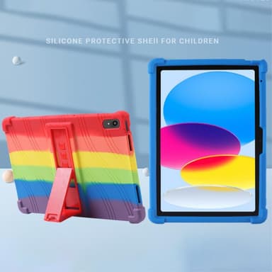 For iPad 10.9 (2022) mykt silikonbeskyttelsesdeksel
