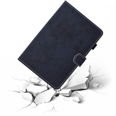 For iPad 10.9 2022 Sammenleggbar Veske Kortholder - Mørkeblå