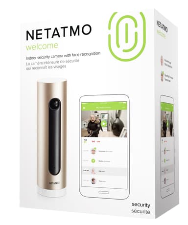 Netatmo smart innendørskamera NSC01EU