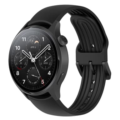 Klockarmband silikon Sort Xiaomi Watch S2
