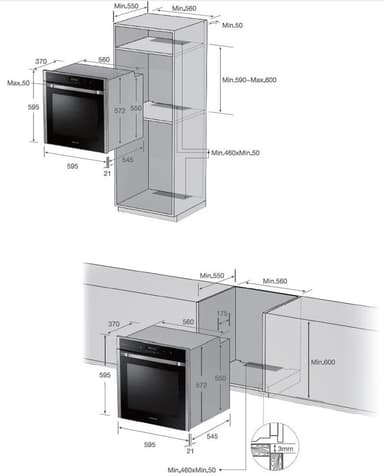 Samsung Chef Collection stekeovn NV73J9770RS