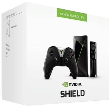 NVIDIA SHIELD TV + spillkontroller