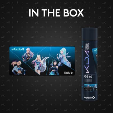 Logitech G840 XL Lol K/DA musematte til gaming