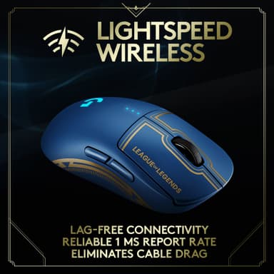 Logitech G PRO League of Legends Edition trådløs gamingmus