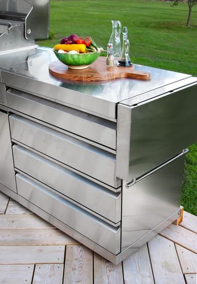 Myoutdoorkitchen - Modul med 4 skuffer