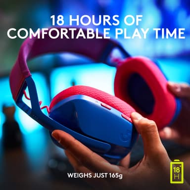 Logitech G435 gaming headset (blå)