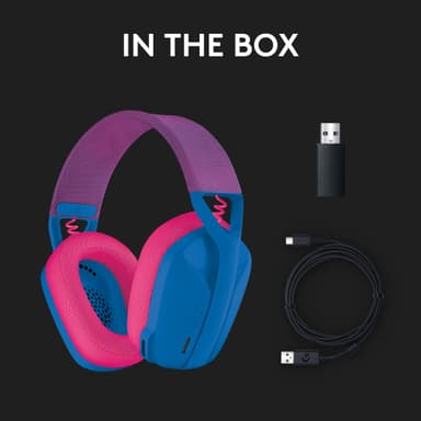 Logitech G435 gaming headset (blå)