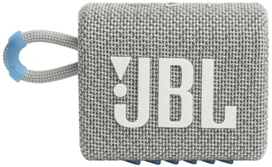 JBL Go 3 Eco bærbar høyttaler (hvit)