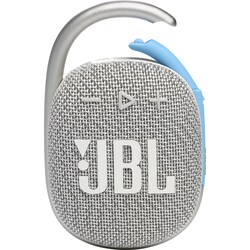 JBL Clip 4 Eco bærbar høyttaler (hvit)