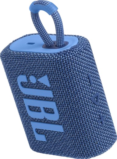 JBL Go 3 Eco bærbar høyttaler (blå)