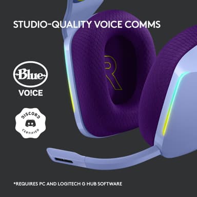 Logitech G733 Wireless Lightspeed RGB gaming headset (lilac)