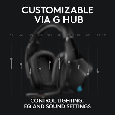 Logitech G935 trådløst gaming headset