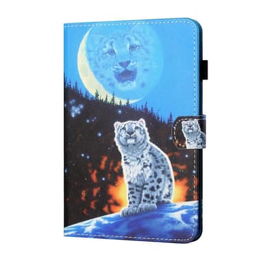 For iPad 10.2 (2021)/(2020)/(2019) Sammenleggbart dekselstativ - Tiger