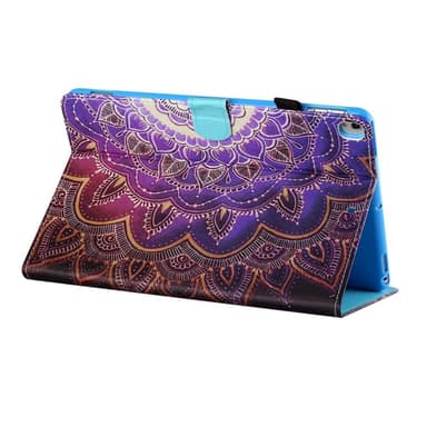 For iPad 10.2 (2021)/(2020)/(2019) Sammenleggbart dekselstativ - Mandala