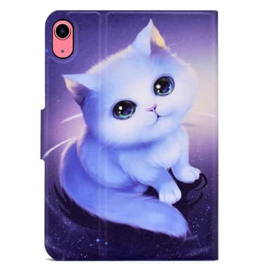 Apple iPad 10.9 2022 Sammenleggbart dekselkortholder - Katt