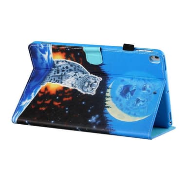 For iPad 10.2 (2021)/(2020)/(2019) Sammenleggbart dekselstativ - Tiger