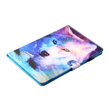 For iPad 10.2 (2021)/(2020)/(2019) Sammenleggbart deksel, stativ - Ulv