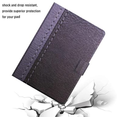 For iPad 10.2 (2021)/(2020)/(2019) Sammenleggbart deksel, stativ - lilla
