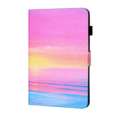 For iPad 10.2 (2021)/(2020)/(2019) Sammenleggbart dekselstativ - Solnedgang