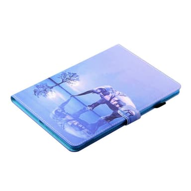 For iPad 10.2 (2021)/(2020)/(2019) Sammenleggbart dekselstativ - Elefant