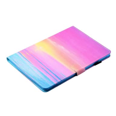 For iPad 10.2 (2021)/(2020)/(2019) Sammenleggbart dekselstativ - Solnedgang
