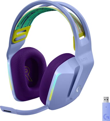 Logitech G733 Wireless Lightspeed RGB gaming headset (lilac)