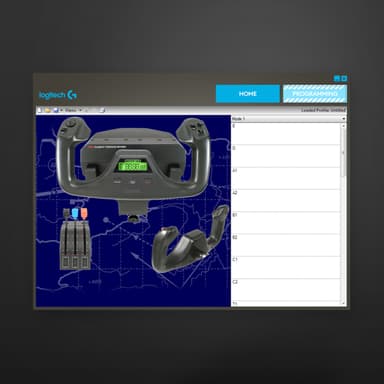 Logitech G Saitek Pro flight yoke + throttle quadrant