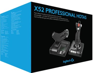 Logitech G Saitek X52 Pro flight control system