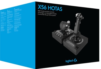 Logitech G Saitek X56 Rhino V2 flight control system - Elkjøp | Elkjøp