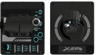 Logitech G Saitek X56 Rhino V2 flight control system