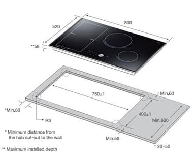 Samsung Chef Collection induksjonstopp NZ84J9770EK